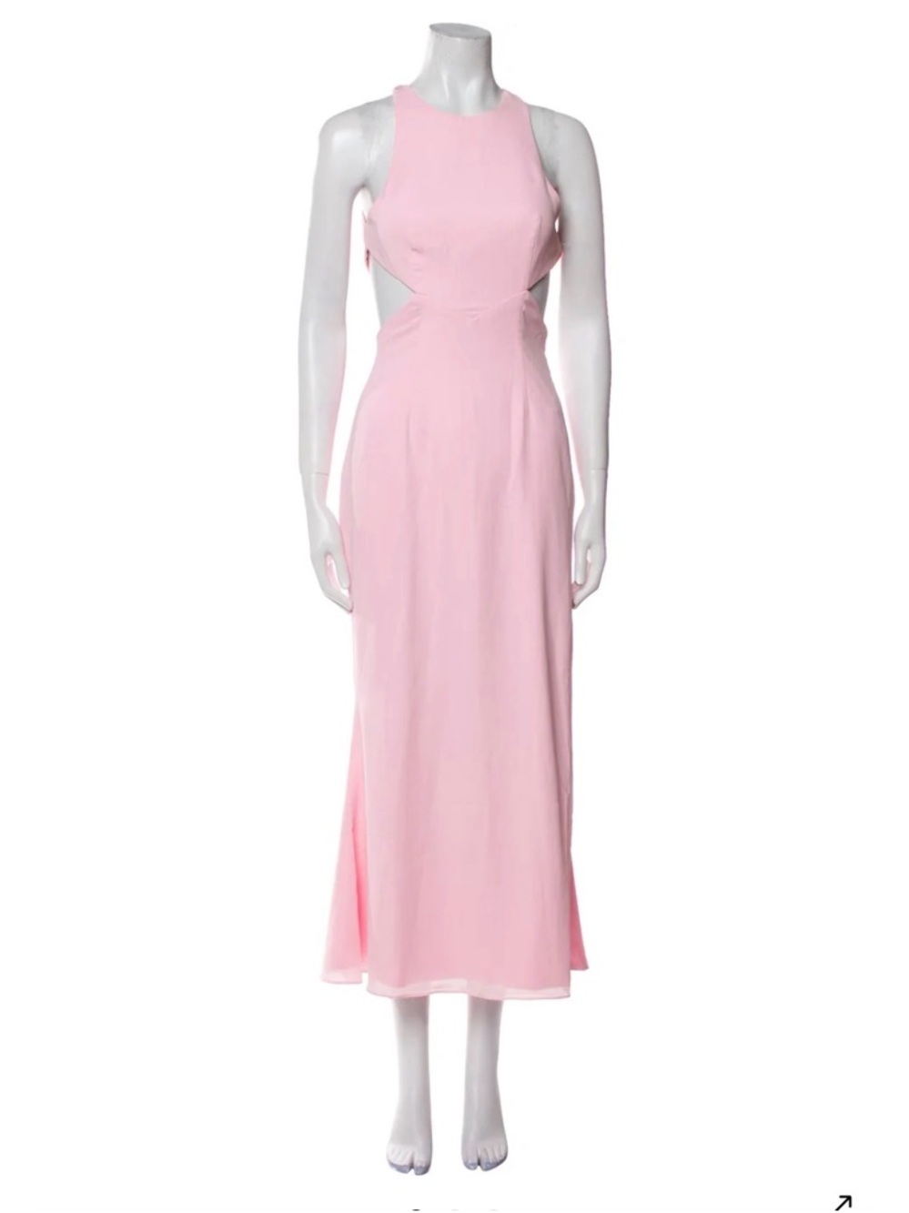 Fame & Partners pink evening gown 0